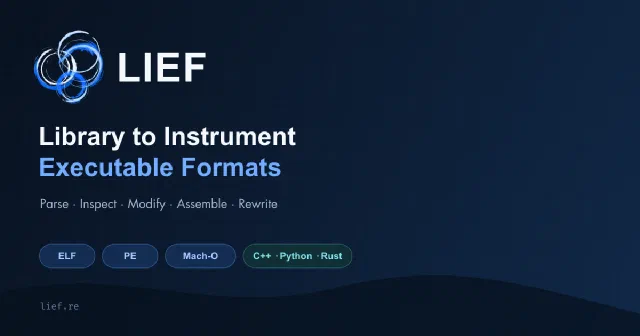 LIEF cross-platform executable format architecture
