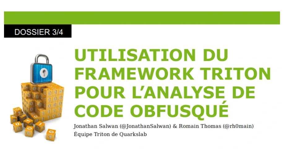 How Triton may help to analyse obfuscated binaries